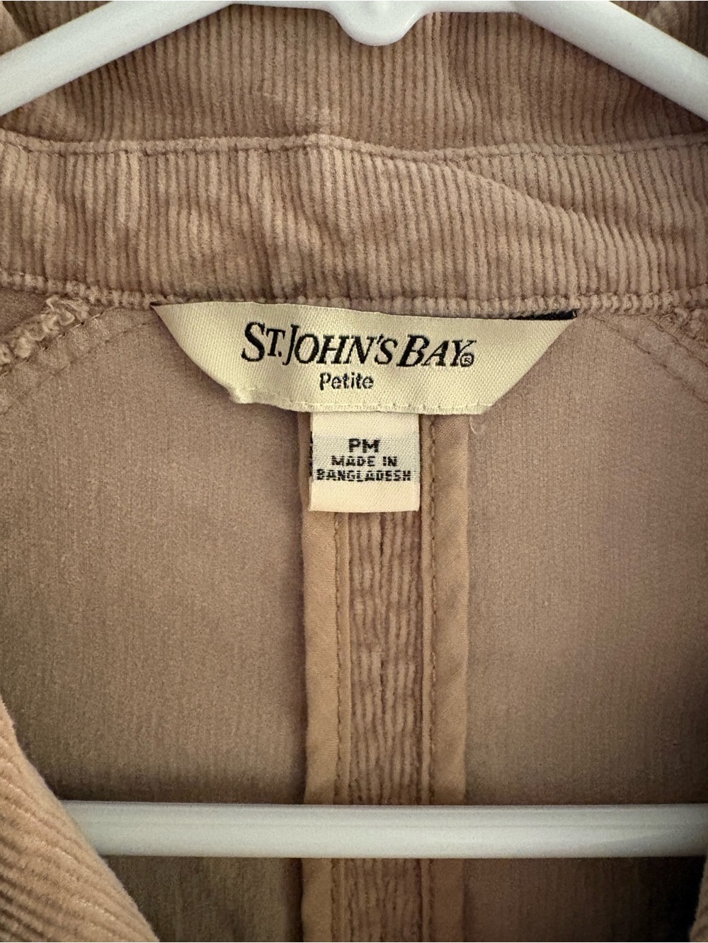 St. John’s Bay Corduroy Jacket - Picture 3 of 4